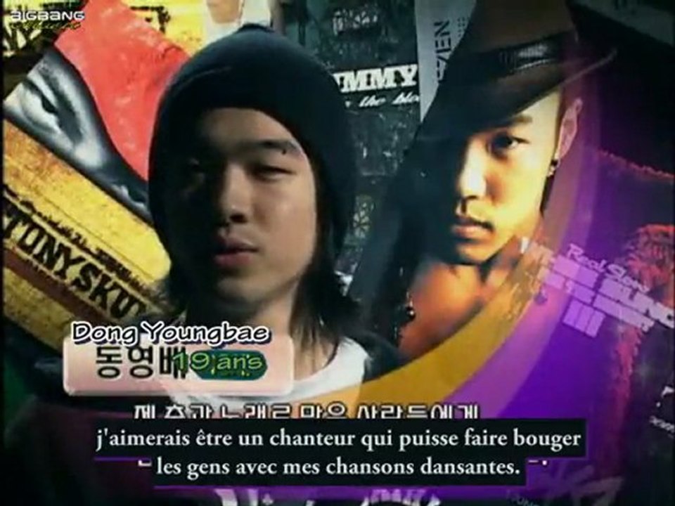 [BBMusicFansub] BIGBANG's Documentary Ep.1 - Part 1/2 VOSTFR