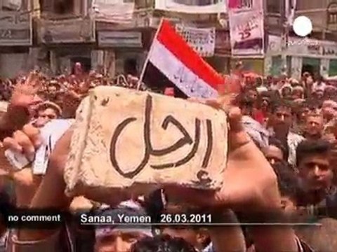 Demonstrators want president to leave Yemen - no comment