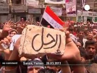 Demonstrators want president to leave Yemen - no comment