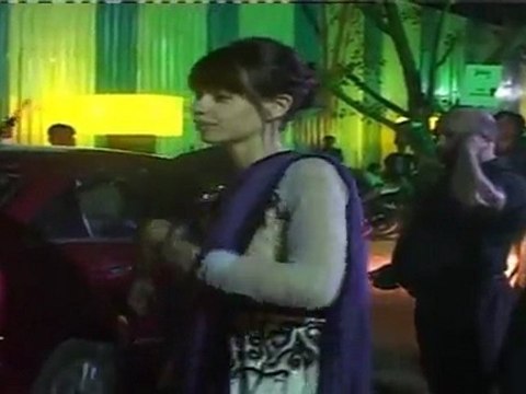 Very Hot kalki koechlin At 56th Filmfare Awards Night 2011