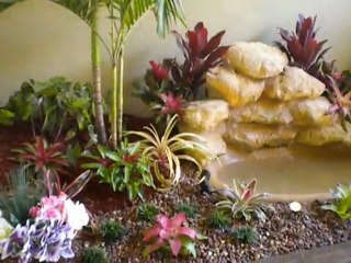 Weston FL Landscaping Waterfall