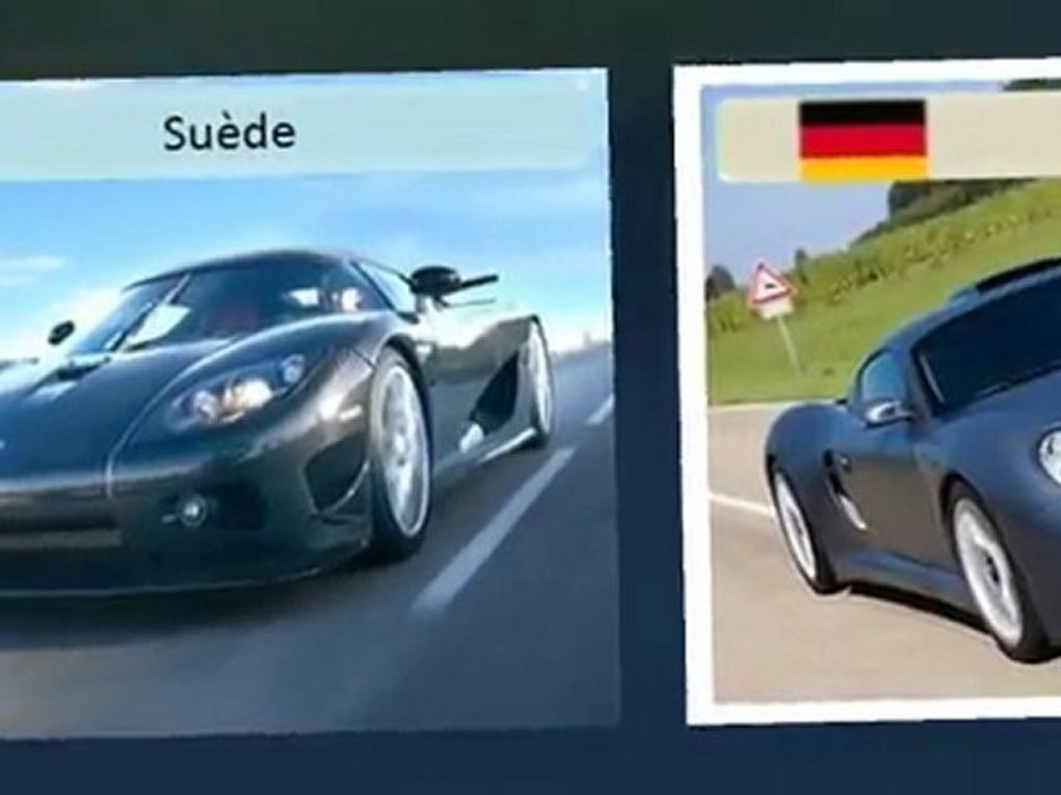 les plus belle voitures etrangéres