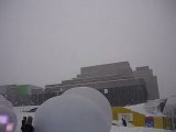 Exposition d'art contemporain à Montréal sous la neige - Février 2011
