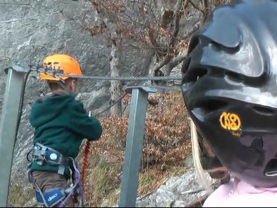 Via ferrata enfants