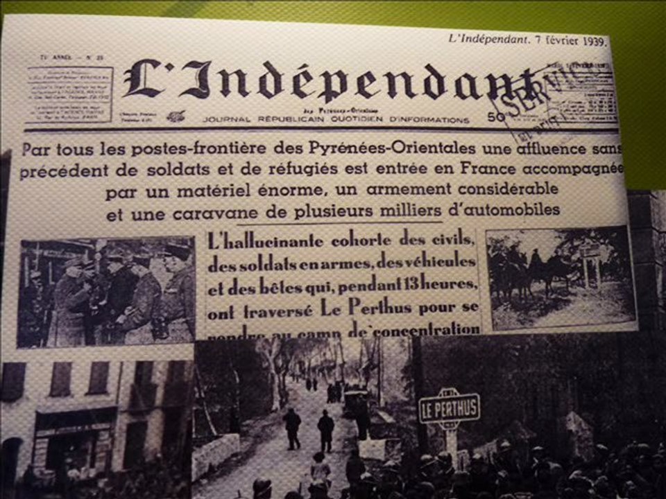 LA RETIRADA  l'exil des réfugiés espagnols