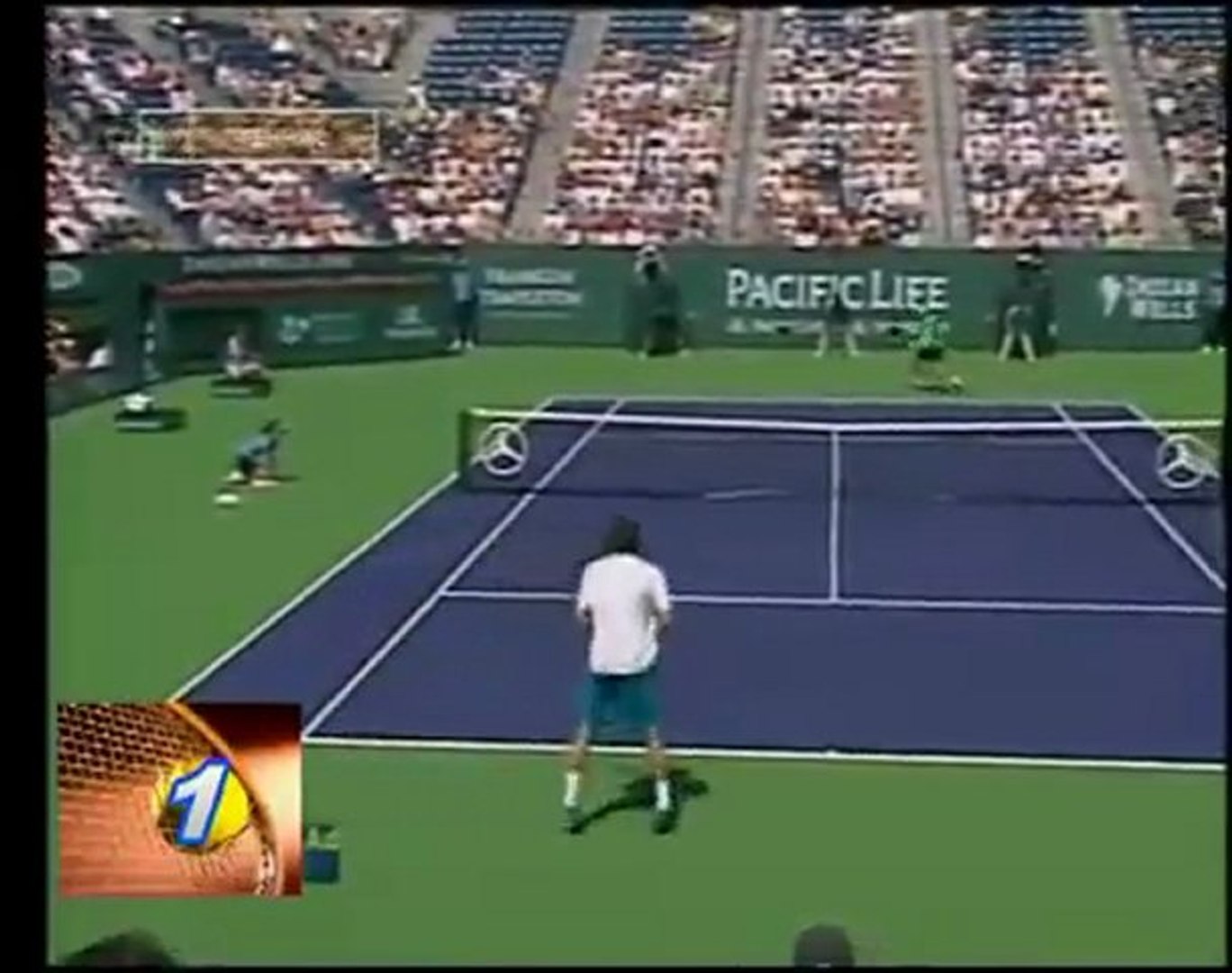 les 3 plus beaux échanges du tennis - Vidéo Dailymotion