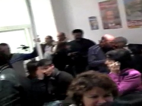 Cantonales : ambiance eu PS peu avant 22H