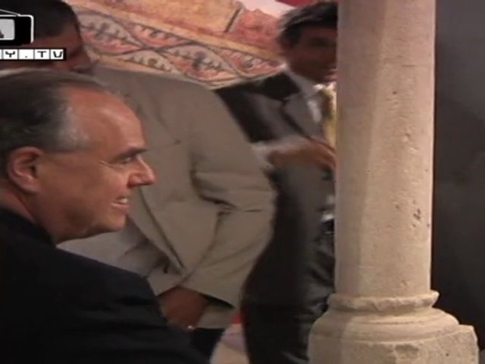 La visite du Ministre