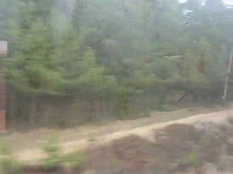 2011-03-23 EC 103 Polonia - przejazd po remontowanym odcinku CMK przed stacją Włoszczowa Północ cz. III