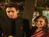 Imraan & Avantika At Their Wedding Reception Of Imraan Khan