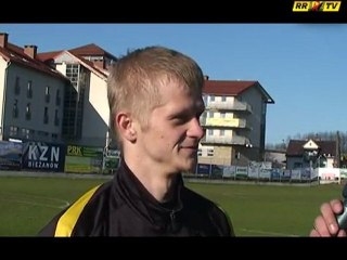 Adrian Świątek po meczu z Kolejarzem