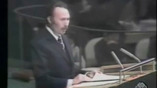 Discours historique de Boumediene à l'ONU (avril 1974)