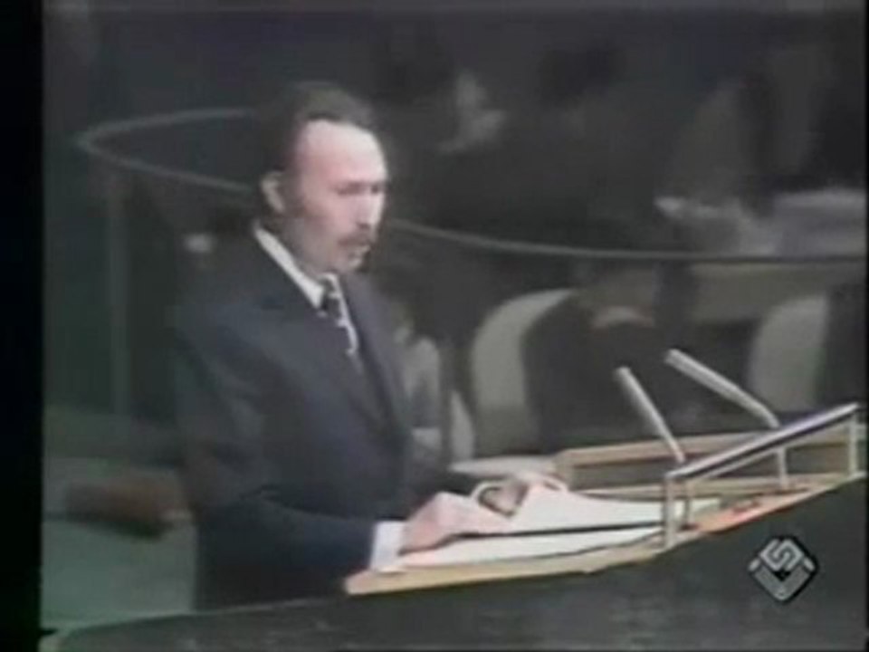 Discours historique de Boumediene à l'ONU (avril 1974)