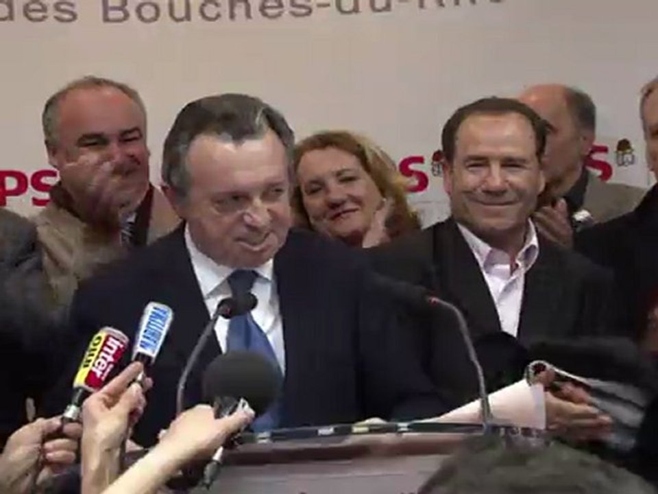 Guérini quittera la tête du PS des Bouches-du-Rhône s'il est réélu président du Conseil général