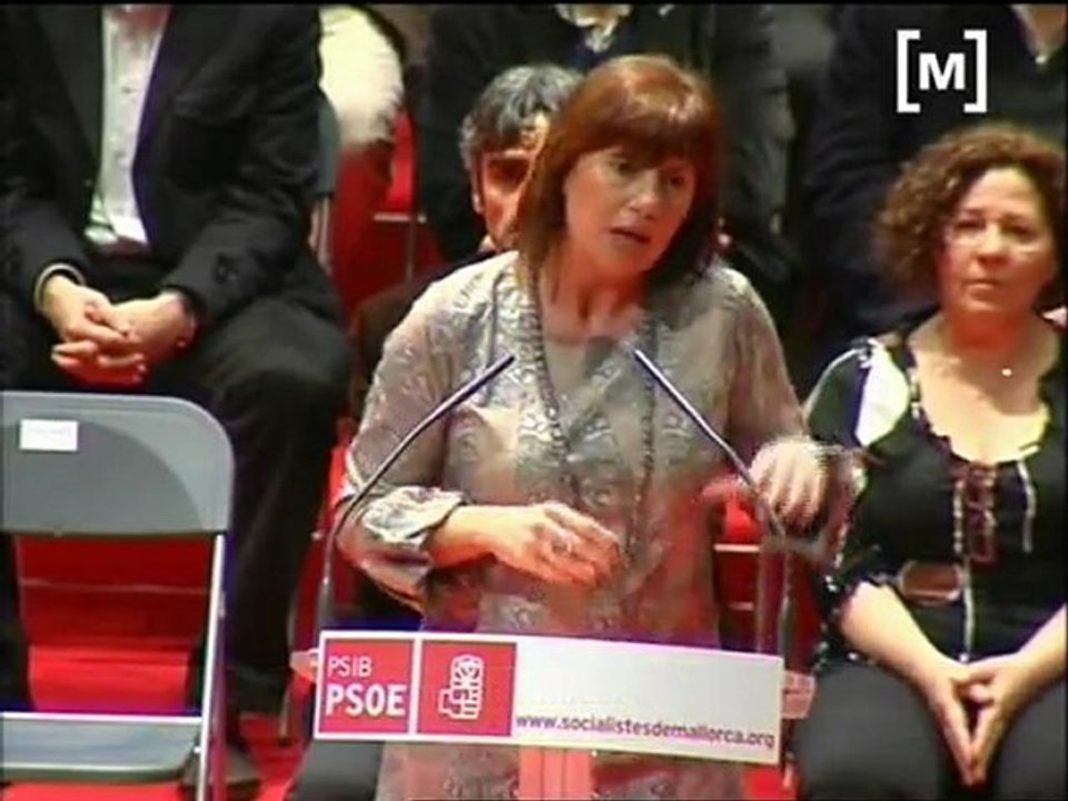 Presència dels candidats PSOE