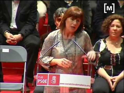 Presència dels candidats PSOE