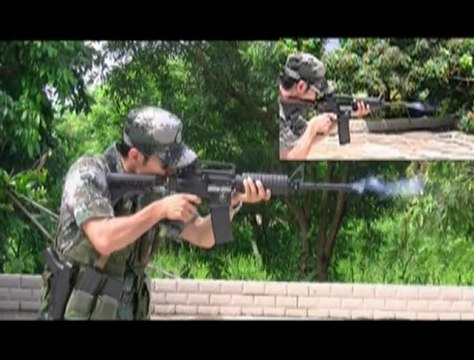 S-Thunder SPM Series Paintball Marker - Shell Ejection Video