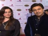 GLOBAL BALAJI AWARD SHOW   SAMEER SONI WITH NEELAM 25