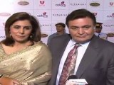 Rishi & Nitu Kapoor At The Global Indian Film & TV  Honours Awards