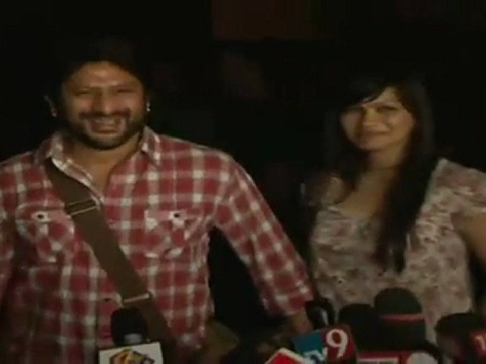 Arshad Warsi WIth Maria At Rock Star Bryan Adams Music Concert
