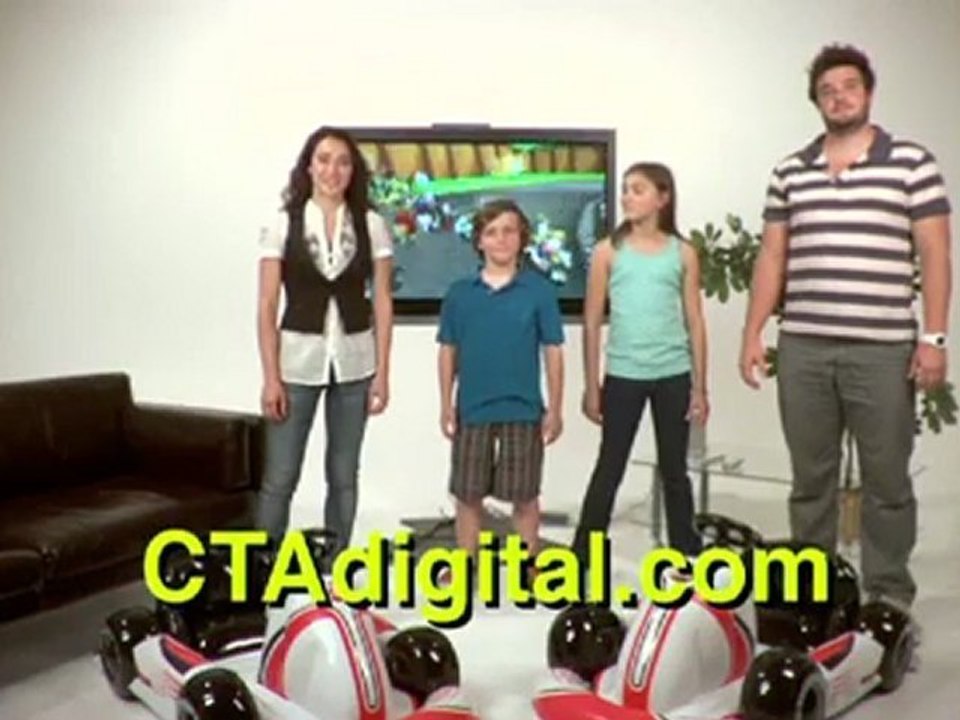 Inflatable Racing Kart for Wii