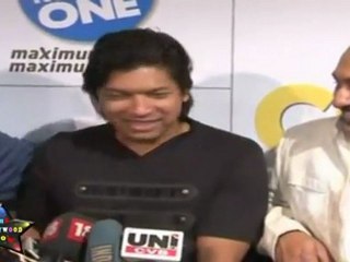 Shaan & Leslie at the launch of Radio One "Cricket Raaj Anthem"