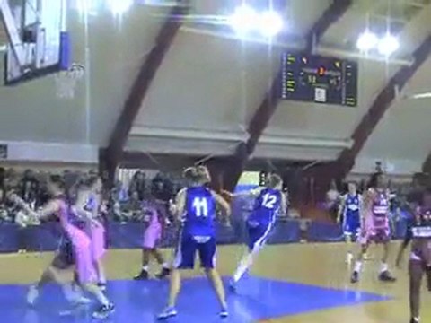 Basket nationale 2 féminine Aulnoye contre Arras