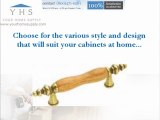 Durable Decorative Glass Cabinet Knobs