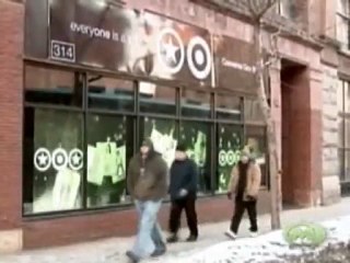 Vidéo interactive en vitrine WindowFX