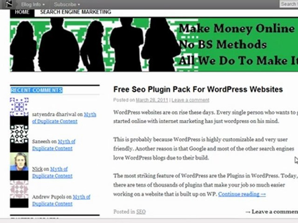 Wordpress.com Blogs For Seo