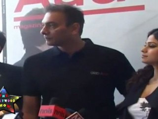 Sexy Shamita Shetty Refuse To Join Ravi Shahstri At Audi Magazine launch