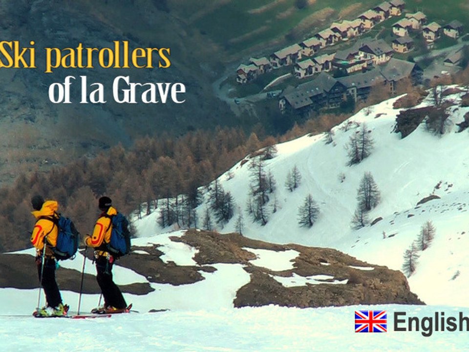 Ski patrollers of La Grave