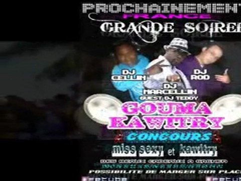 SOIREE GOUMA KAWITRY en France by Vj Marcellin Paris - Dj Rod - Dj Cellin - Dj Teddy