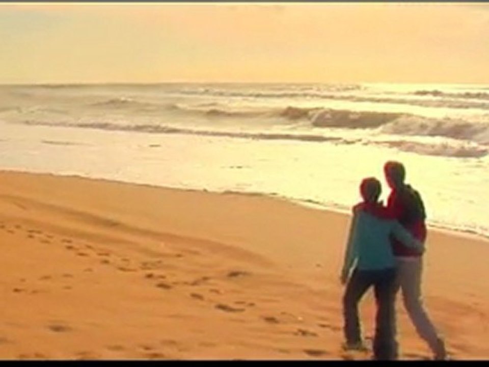 Balade sur une plage des Landes