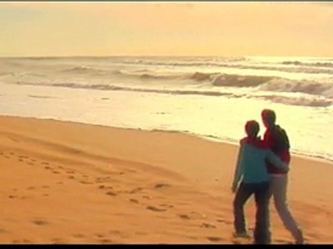 Balade sur une plage des Landes