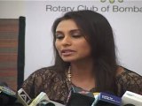 Sexy Rani Mukherji Appeals To Create Awareness Towards 