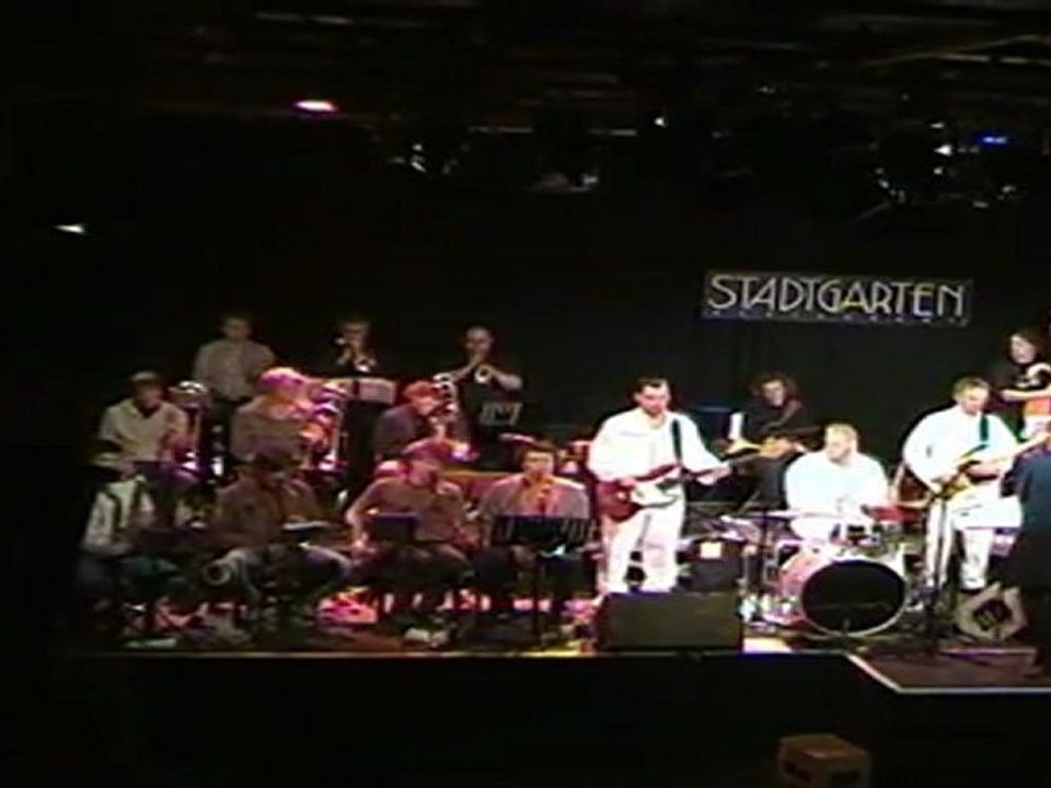 MHS Big Band and Lychee Lassi setup and "dux decay" (dj disc)