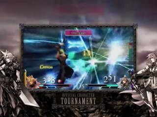 Dissidia 012[duodecim] - Tournoi officiel - Cloud vs Lightning