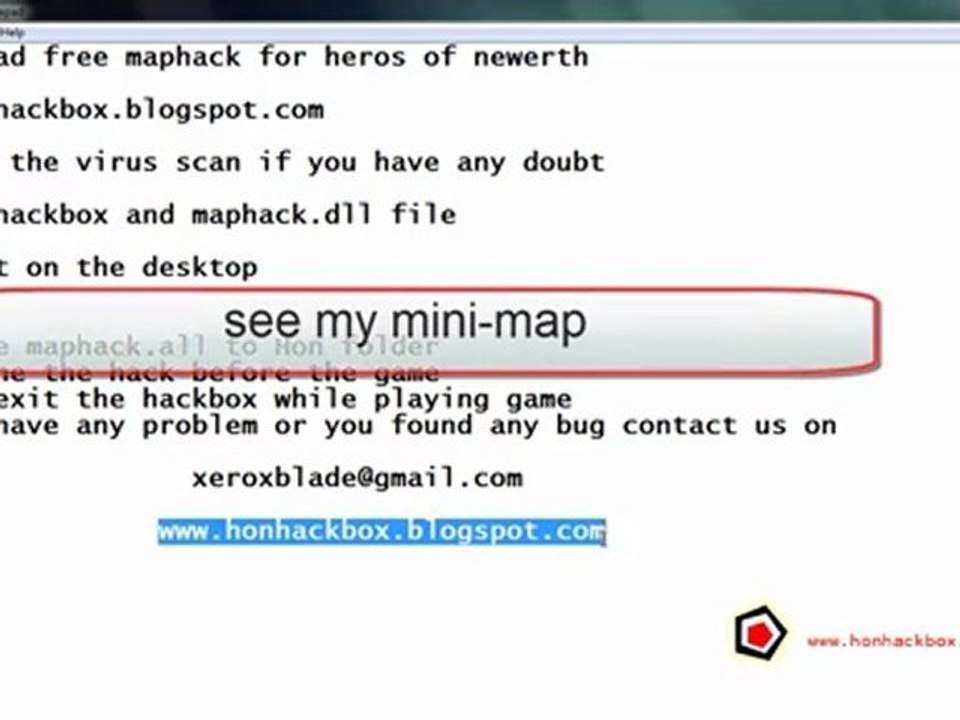 Hon map-hack