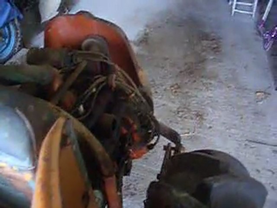 Tracteur Allis chalmers G moteur Continental N62