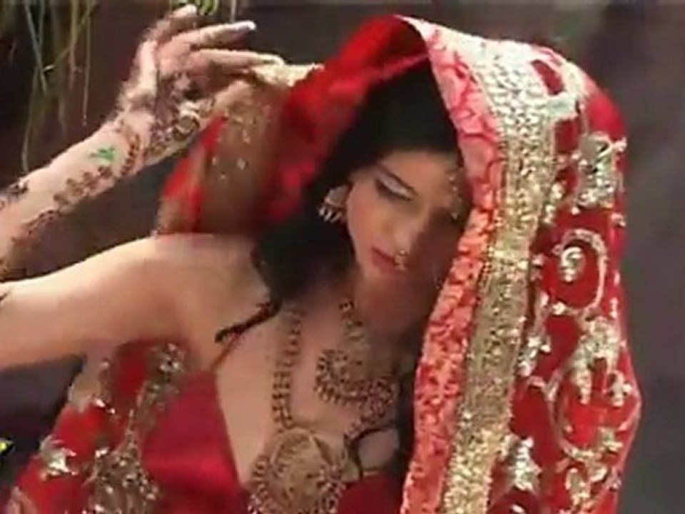 Hot French Babe Gives Hot Poses For Bridal Makeup Photo Shoot