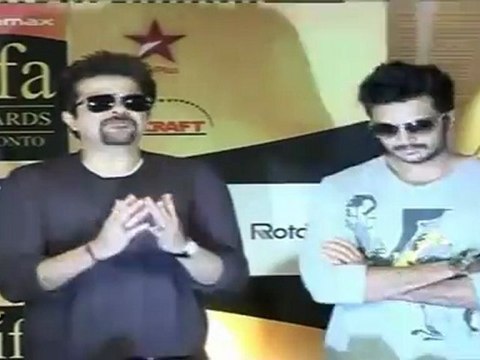 Anil Kapoor, Ritesh Deshmukh, Boman Irani At IIFA Awards 2011 Nomination Event