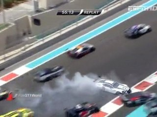 FIA GT 1: 2011 - Corrida 1 em Abu Dhabi, largada
