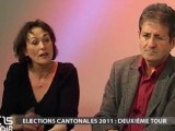 Soirée électorale C15 Soir - Elections cantonales 2011 en Vendée - Invitée: Sylviane Bulteau