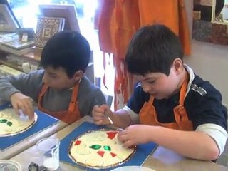 Che pizza! Il mosaico dei bambini
