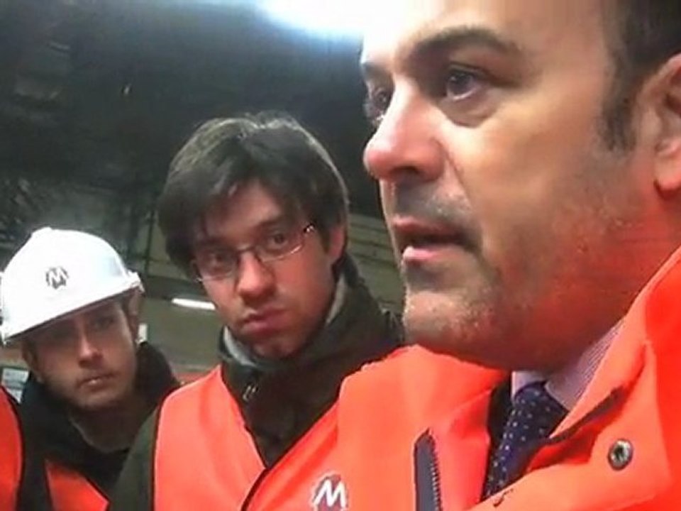 Aurigemma visita il cantiere della metro a Termini
