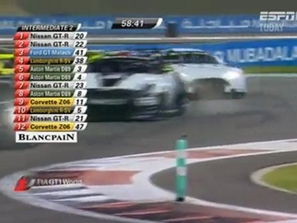 FIA GT 1 2011 Round 1 Race 2 - Largada