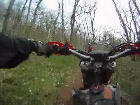 Enduro de Pierrefite 2011 liaison début de 2nd tour