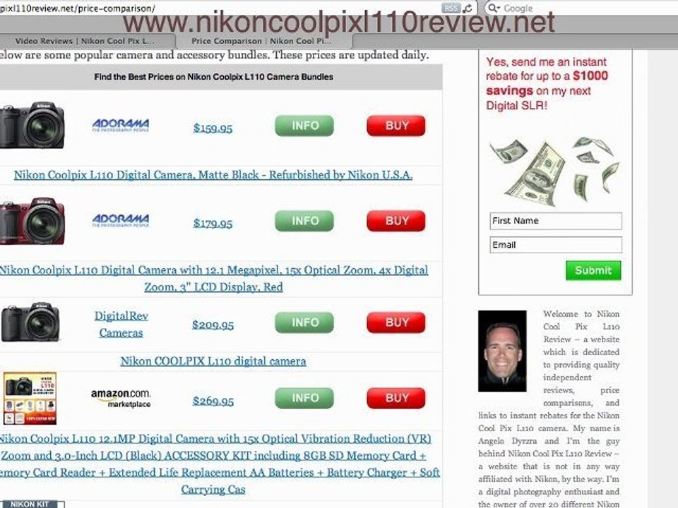 Nikon Coolpix L110 Review