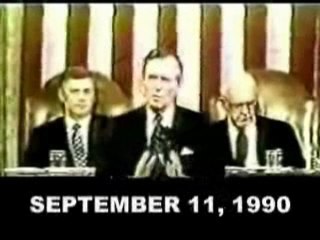 Annonce du Nouvel Ordre Mondial le 11 Septembre 1990 !